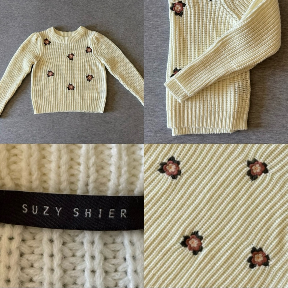 Embroidered sweater - Suzy Shier